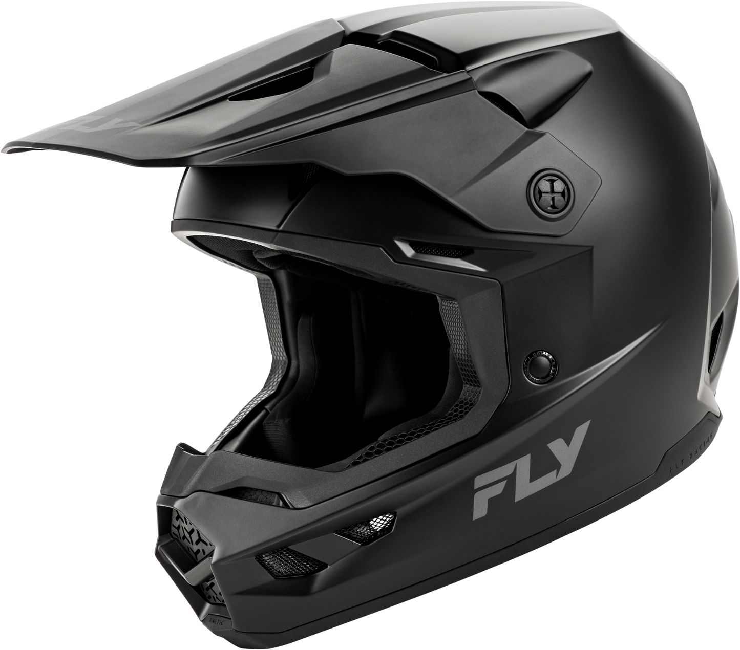 Fly Kinetic Solid Helmet Matte Black