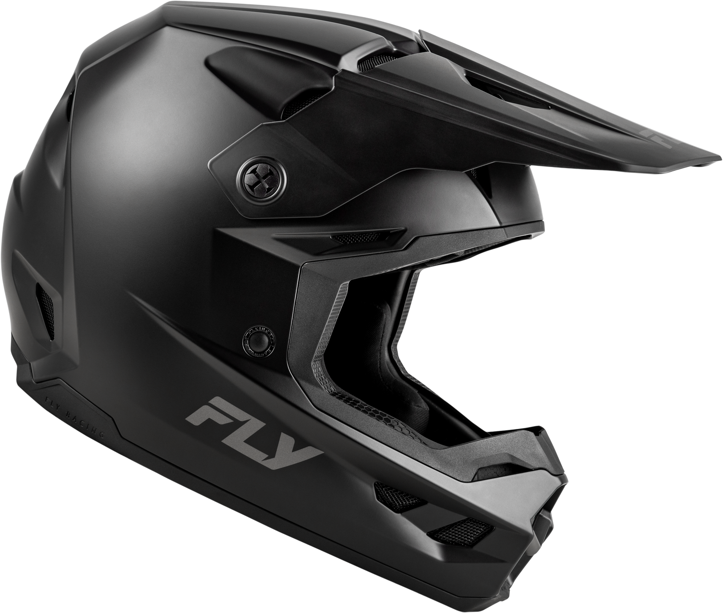 Fly Kinetic Solid Helmet Matte Black