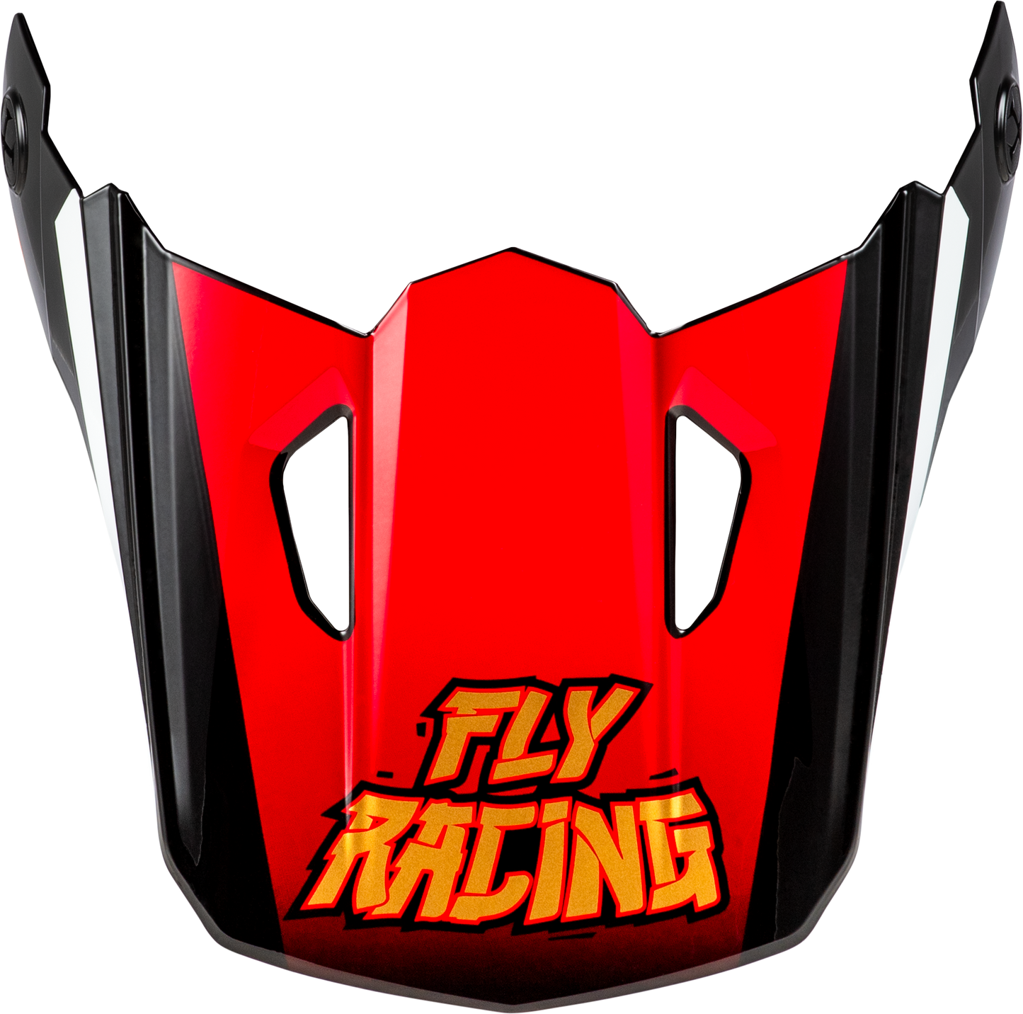 Kinetic Rally Helmet Visor Red/black/white Xl/2x