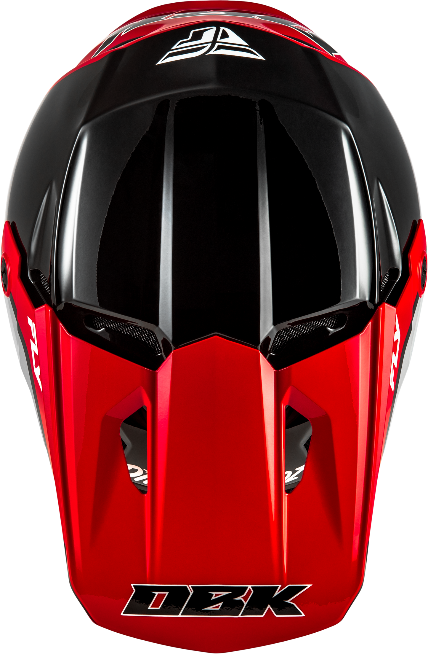 Kinetic Dbk Helmet Black/red/grey Xs