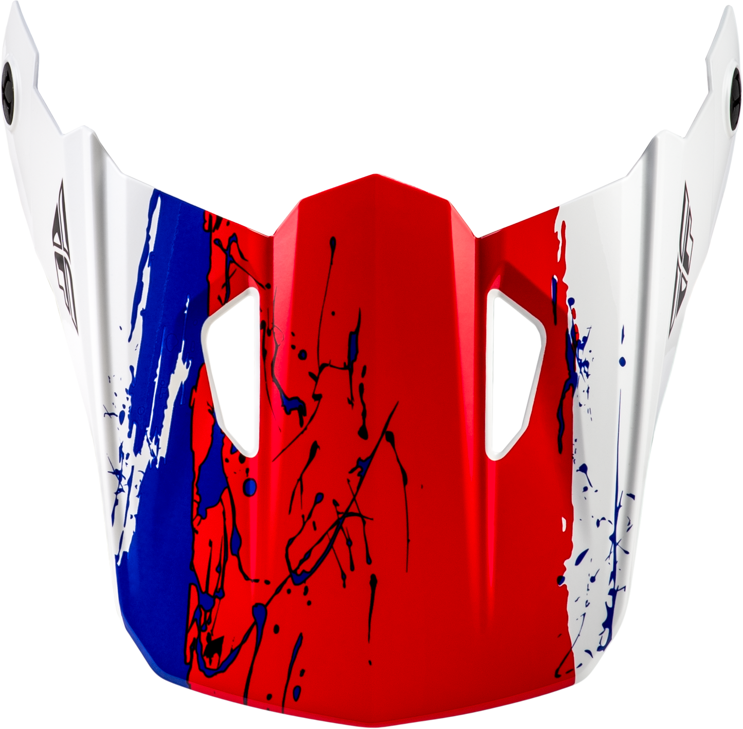 Yth Kinetic Drip Helmet Visor Red/black/white Ys-yl