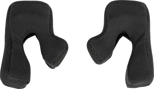 Kinetic Helmet Cheek Pads Black 2x