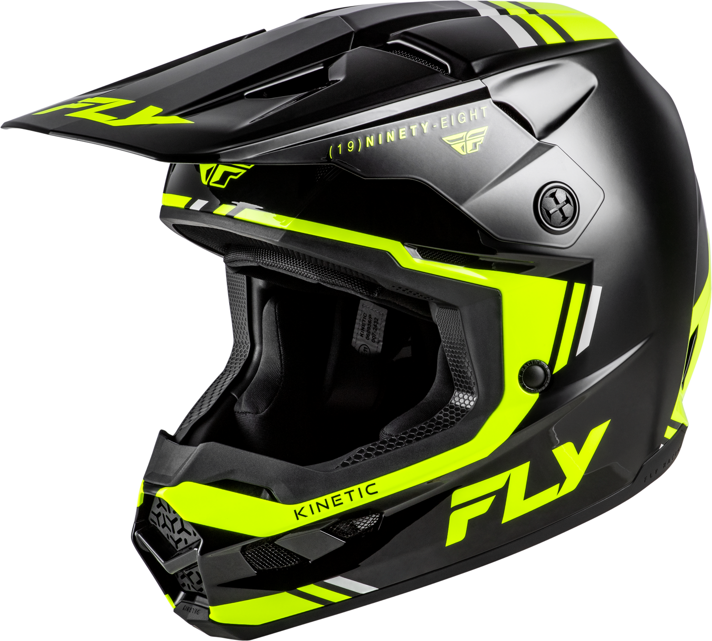Kinetic Verdict Helmet Visor Black/hi-vis/grey Xl/2x
