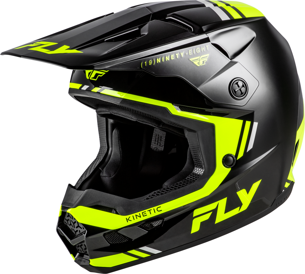 Kinetic Verdict Helmet Visor Black/hi-vis/grey Xl/2x
