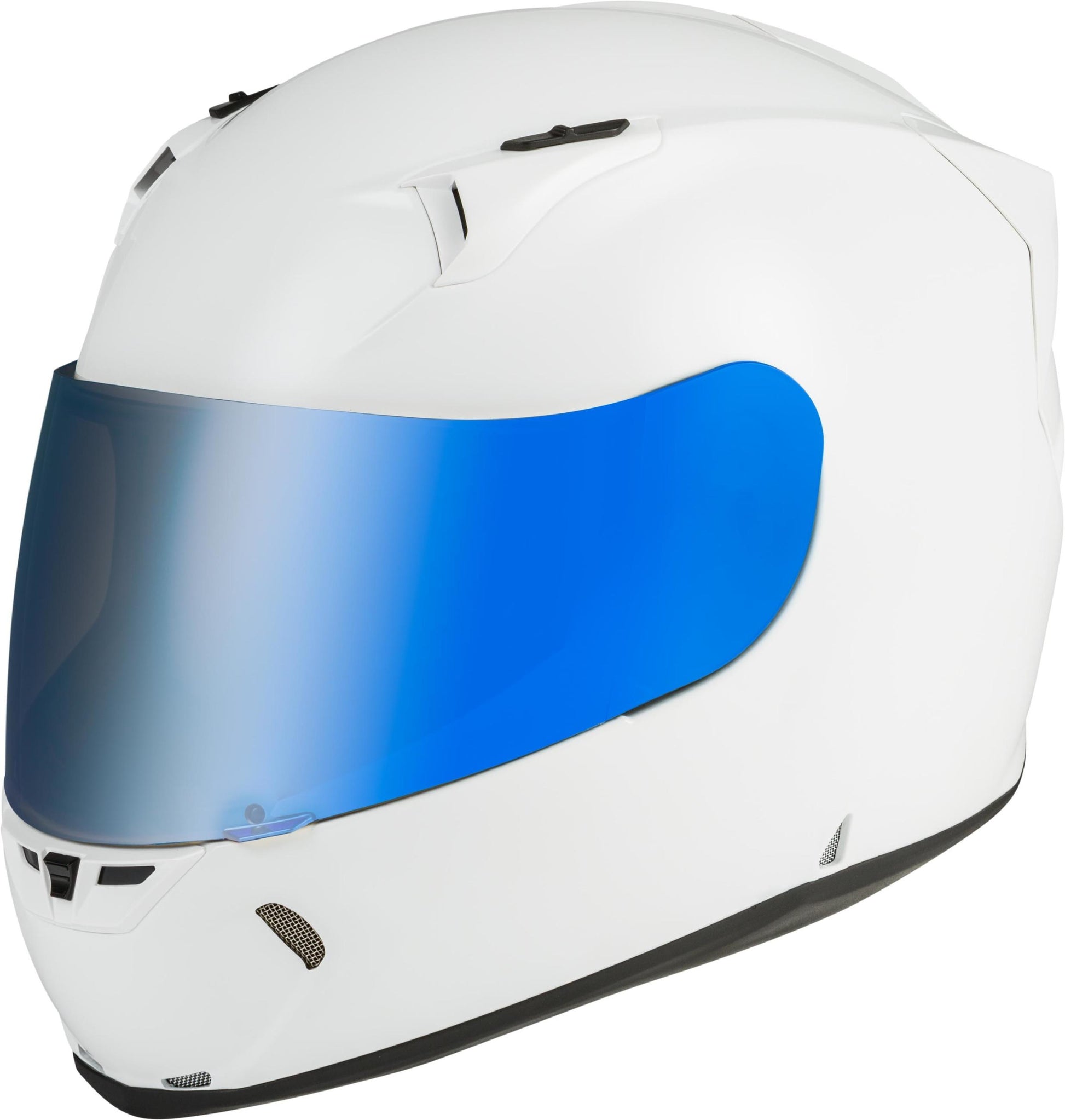 fly revolt motorcycle helmet Fly Revolt Faceshield Blue Mirror – RAVE X