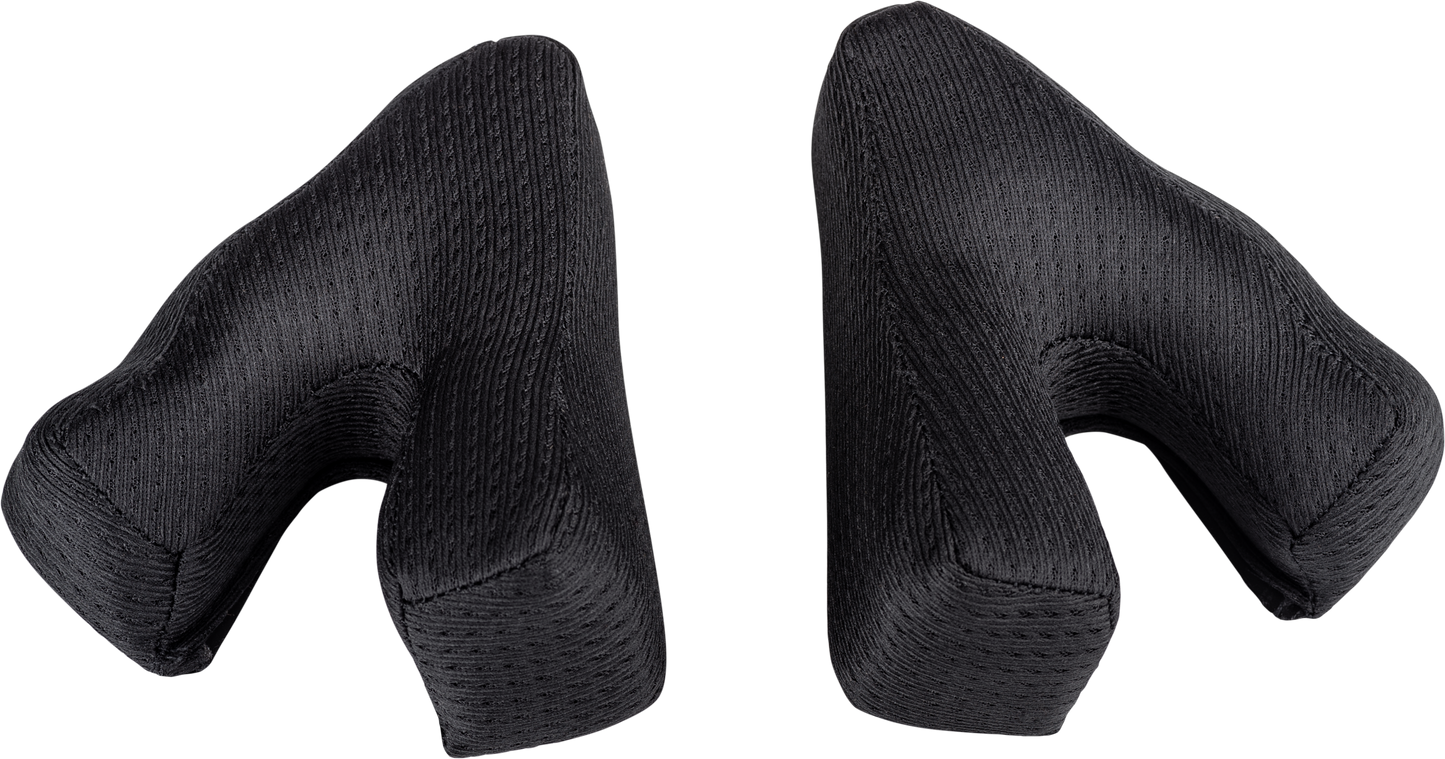 Rayce Helmet Cheek Pad Black 2x 20mm