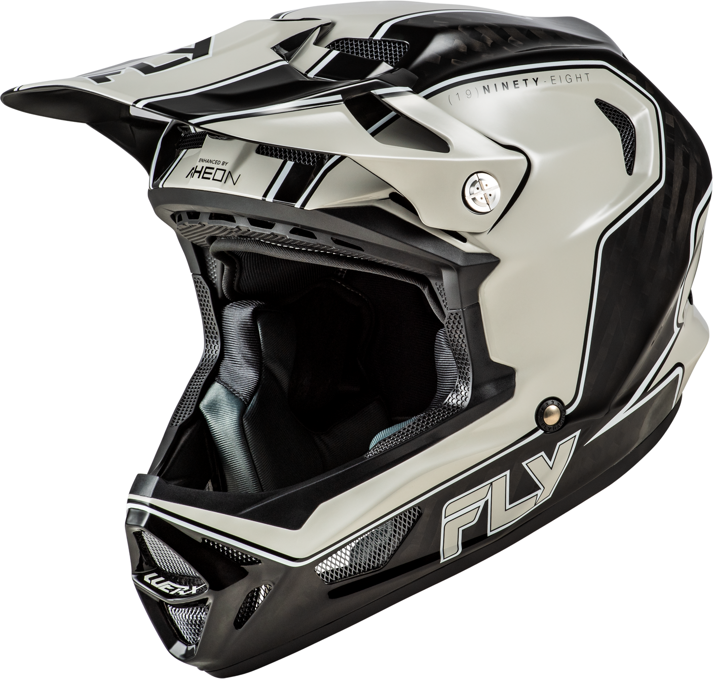 Yth Werx-r Flow Carbon Hlmt Black Carbon/blue/white Yl