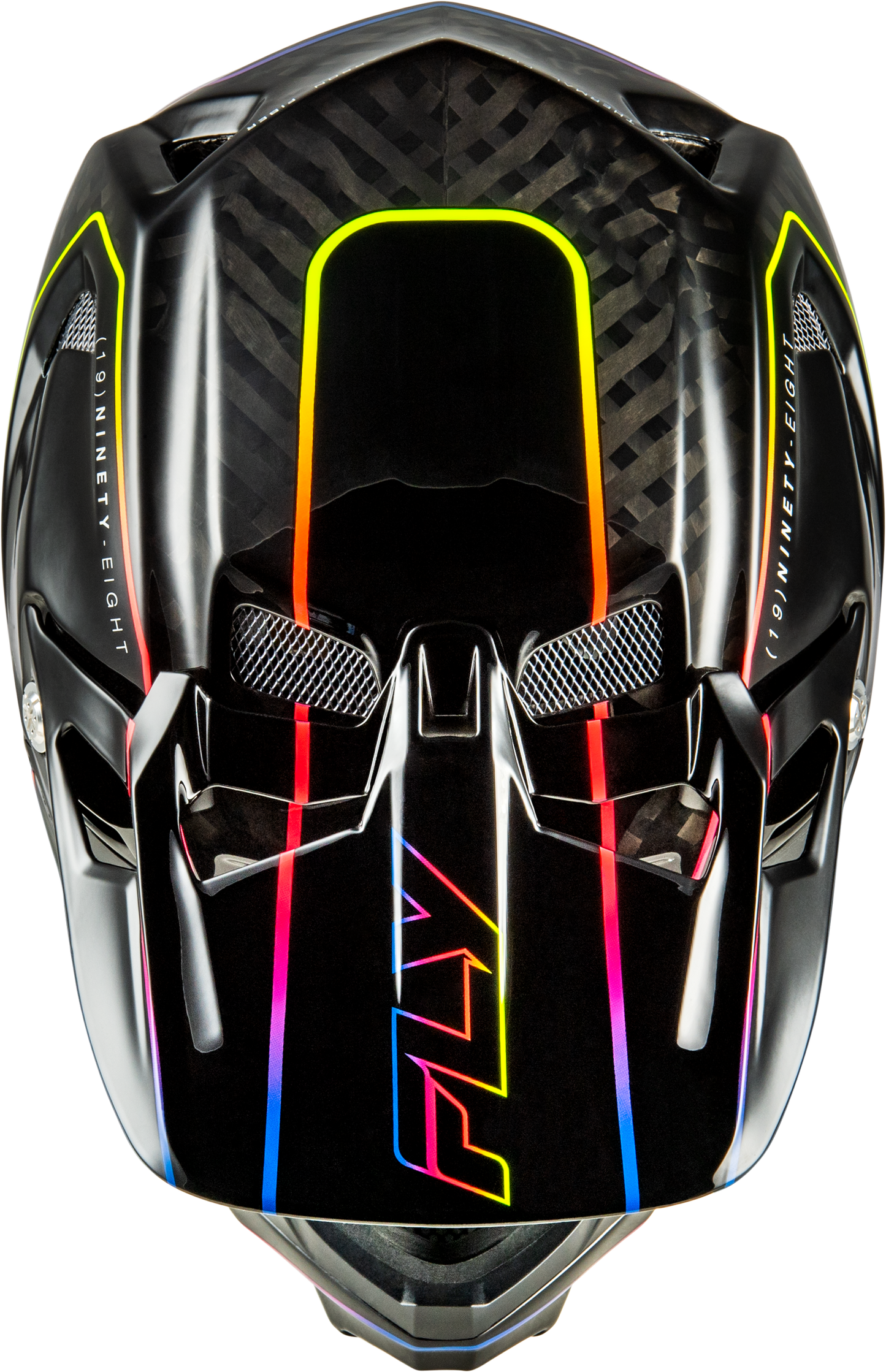 Yth Werx-r Flow Carbon Hlmt Black Carbon/black/multi Yl