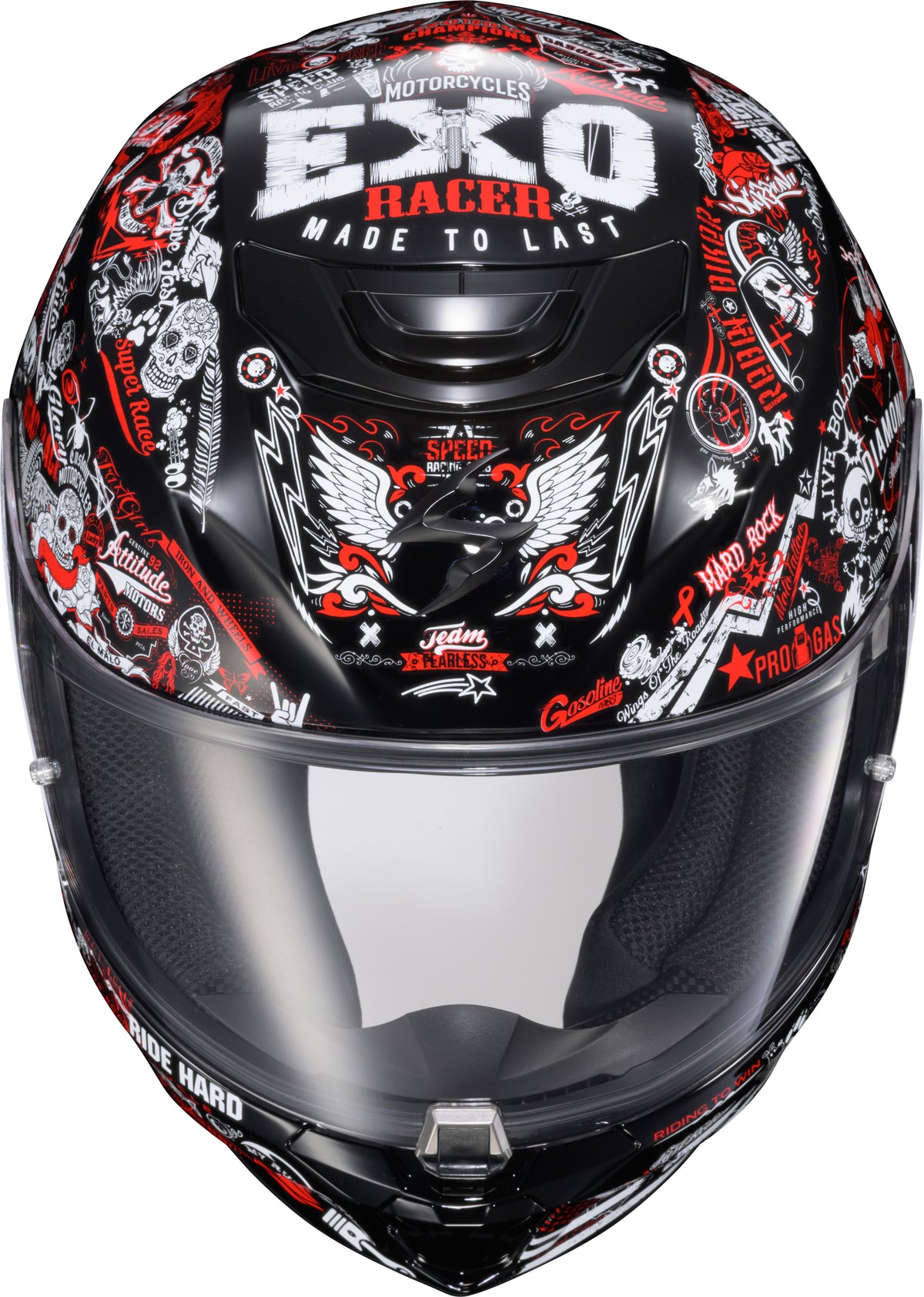 Exo-r330 Full Face Helmet Shake 2 White Xl