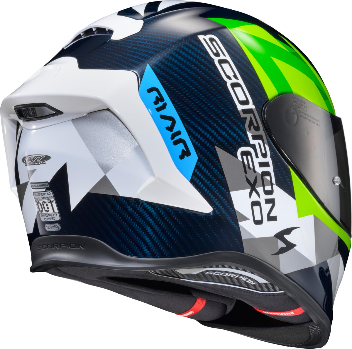 Exo-r1 Air Full Face Helmet Raven Phantom Xl