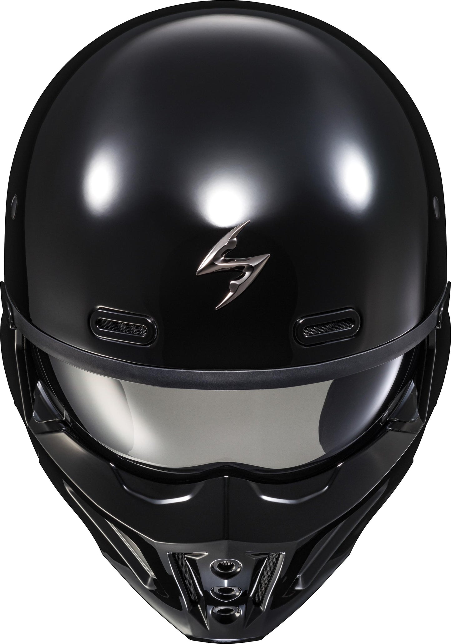 Covert X Open-face Helmet Gloss Black 2x
