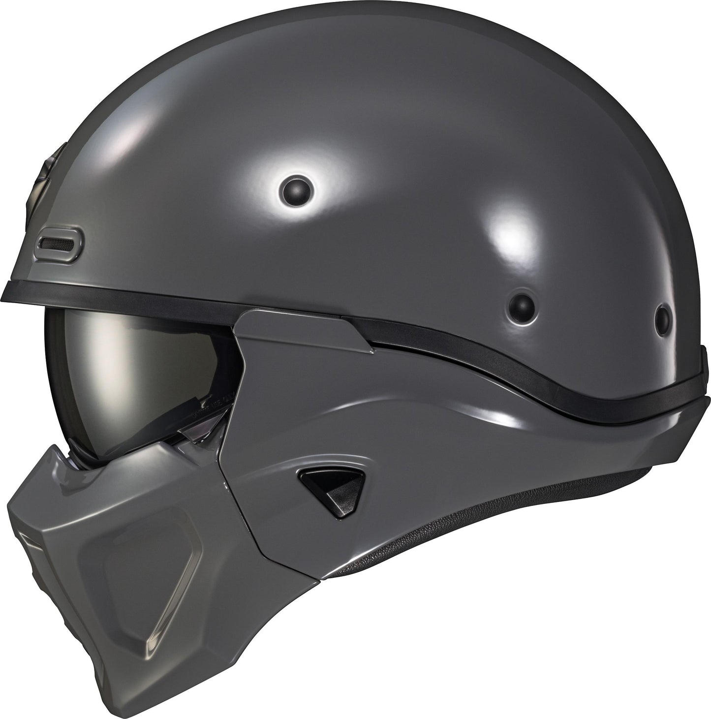 Covert X Open-face Helmet Cement Grey Lg