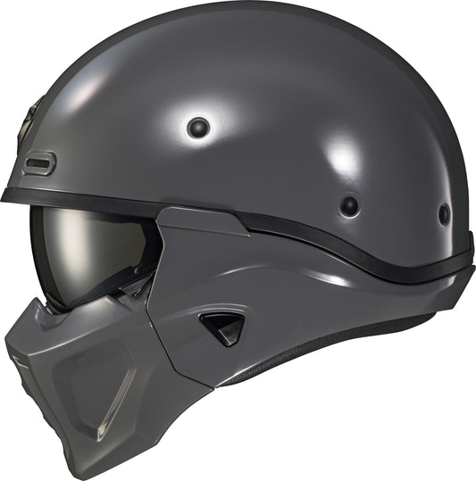 Covert X Open-face Helmet Cement Grey Lg