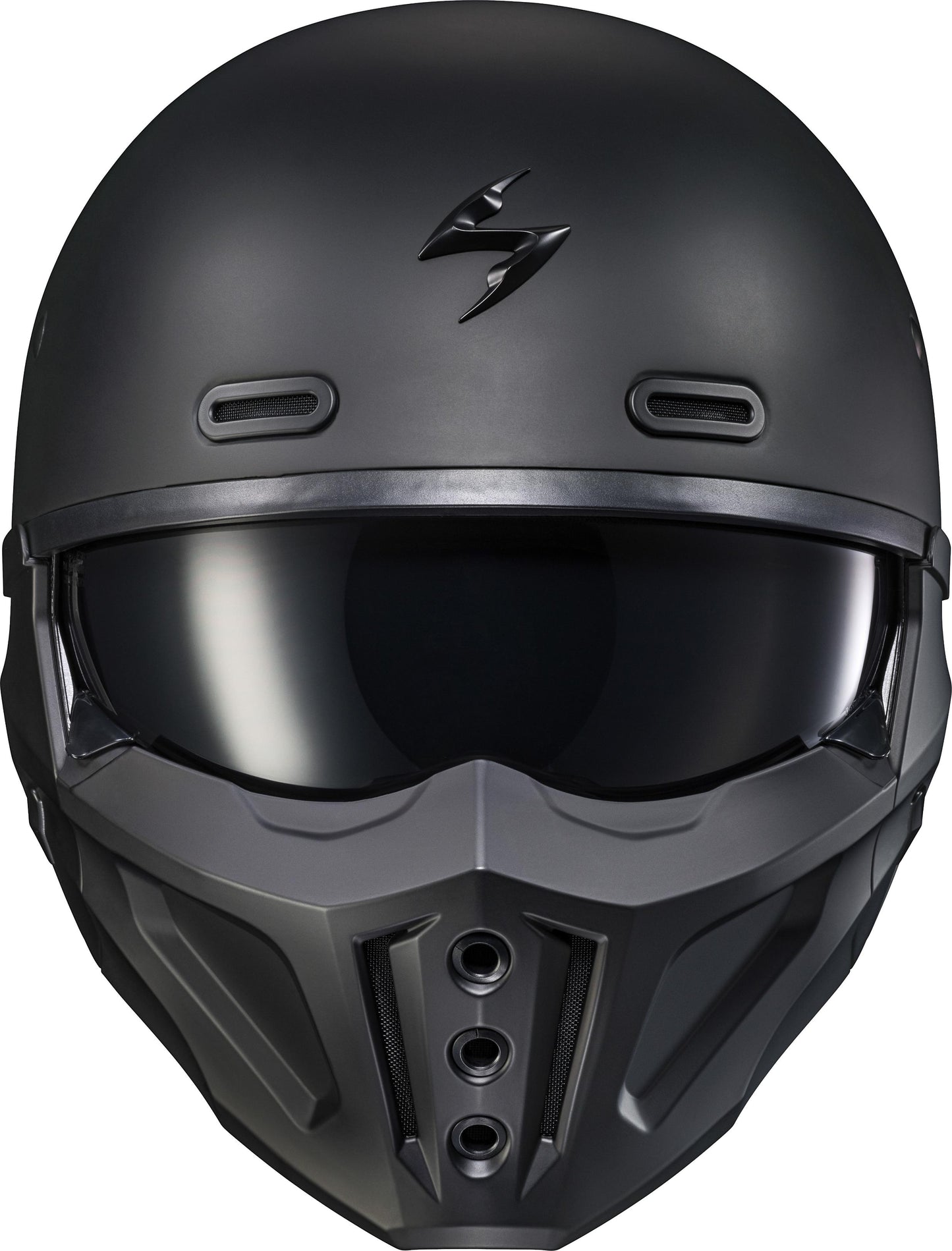 Covert X Open-face Helmet Matte Black Lg
