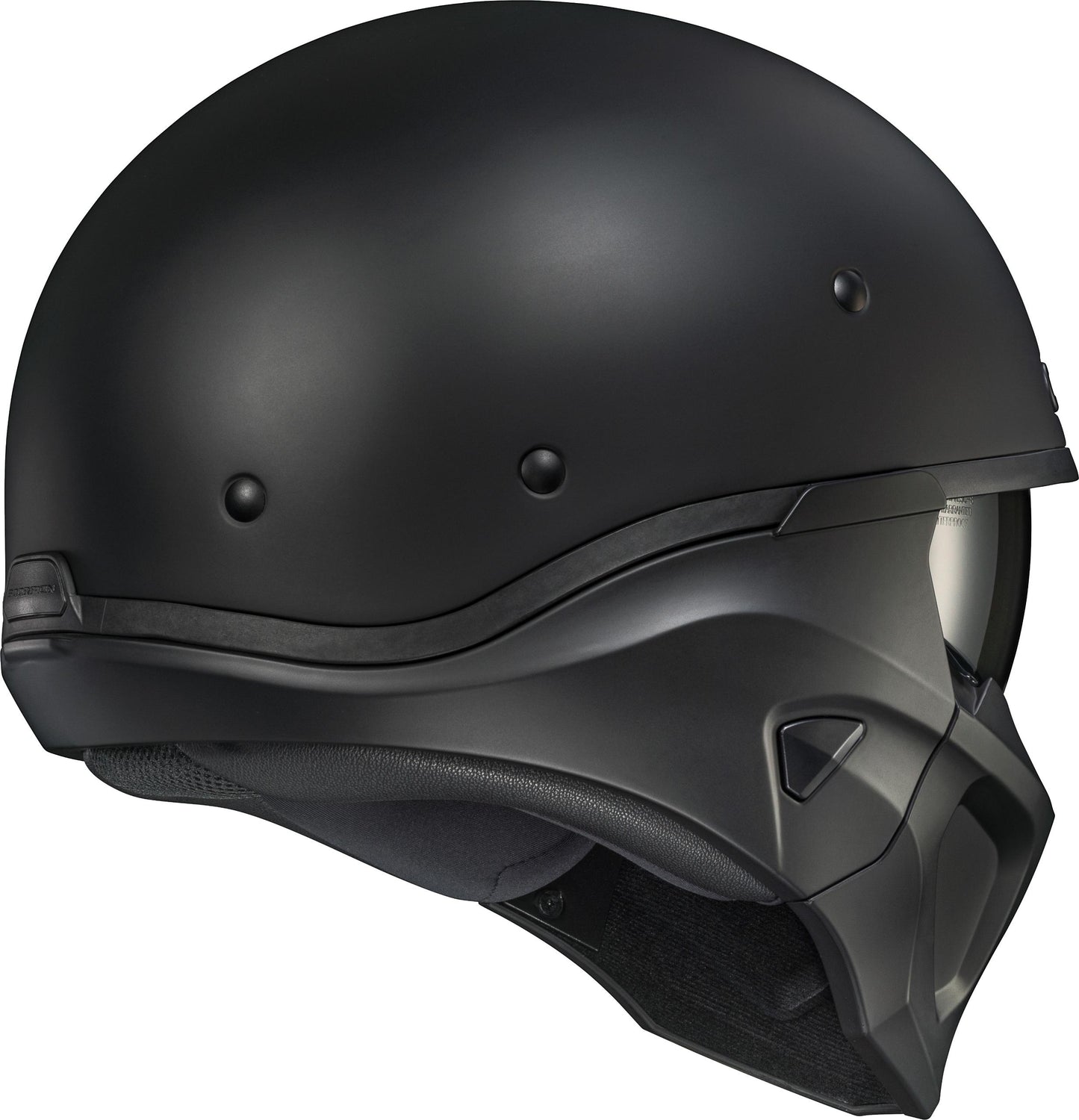 Covert X Open-face Helmet Matte Black Xl