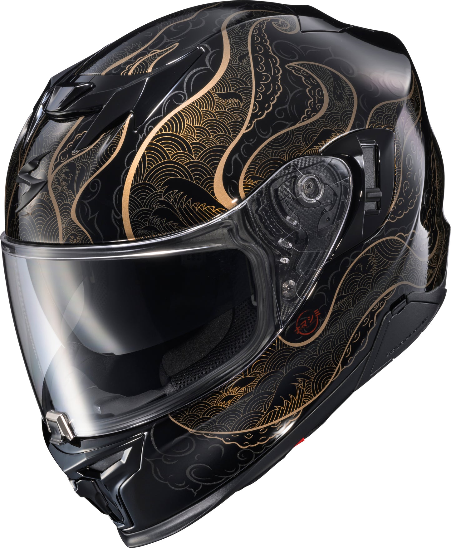 Exo-t520 Helmet Nama-shimi Black/chameleon Xs