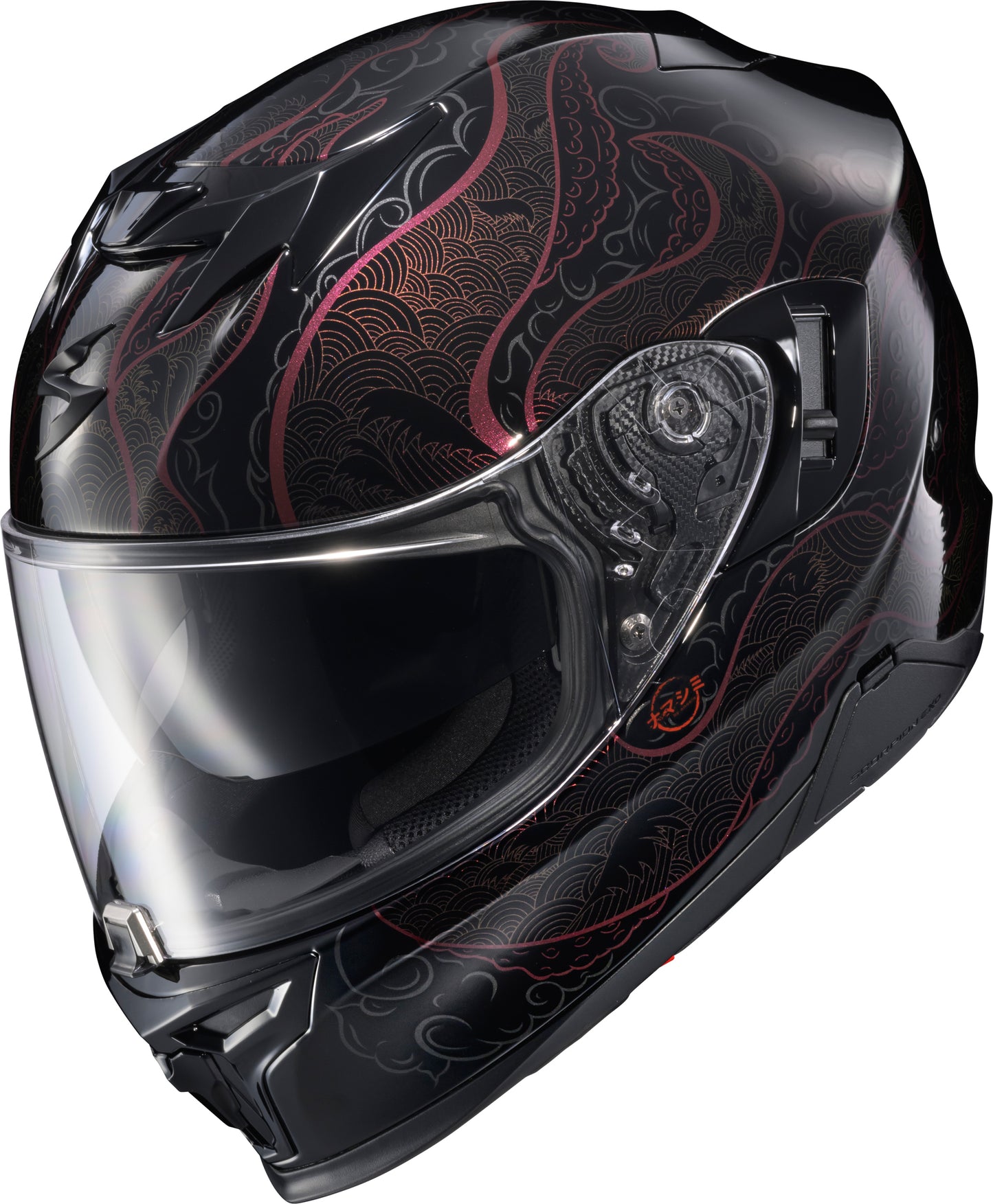 Exo-t520 Helmet Nama-shimi Black/chameleon Xs