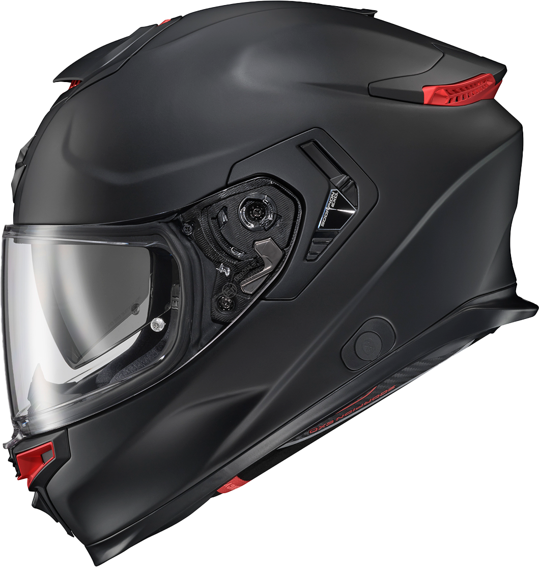 Exo-eclipse Full Face Helmet Lunar Red/white/black Xl