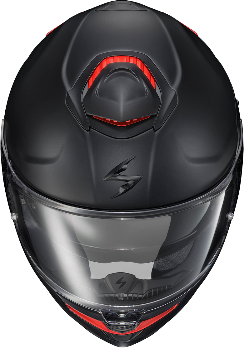 Exo-eclipse Full Face Helmet Lunar Red/white/black Xl
