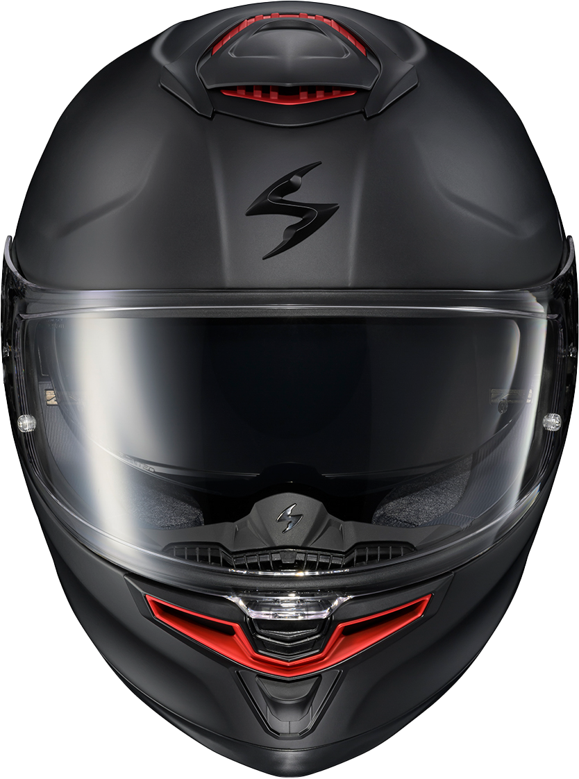 Exo-eclipse Full Face Helmet Lunar Red/white/black Xl