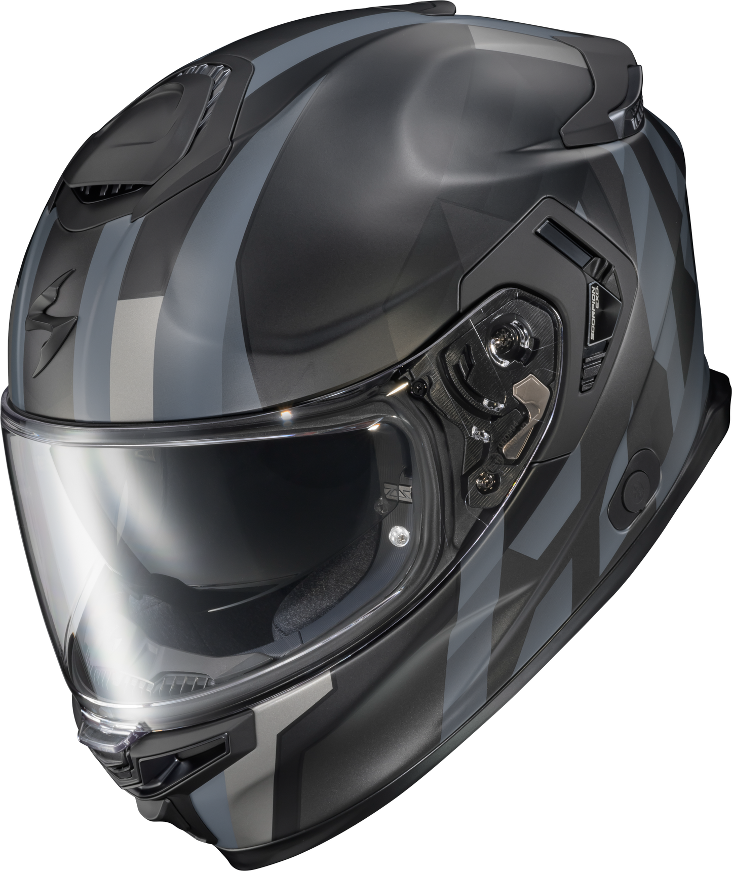 Exo-eclipse Full Face Helmet Lunar Red/white/black Xl