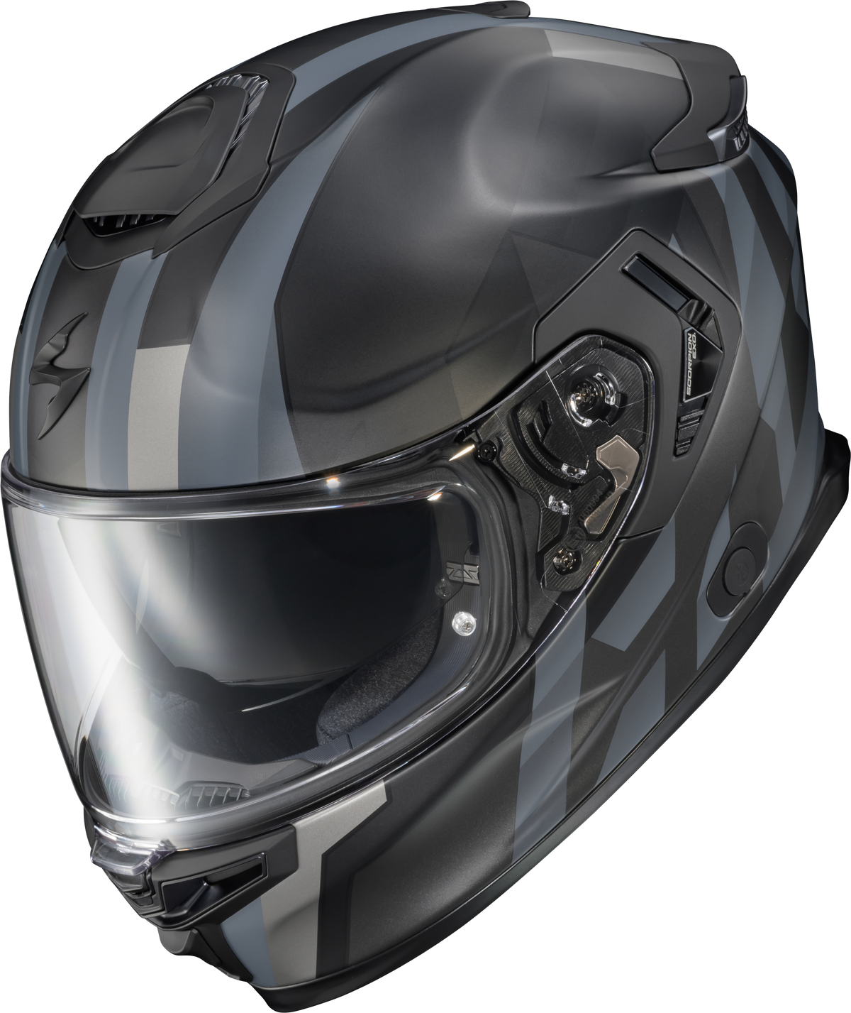 Exo-eclipse Full Face Helmet Lunar Red/white/black Xl