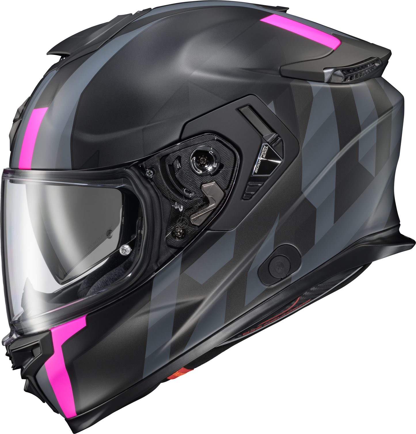 Exo-eclipse Full Face Helmet Lunar Red/white/black Xl