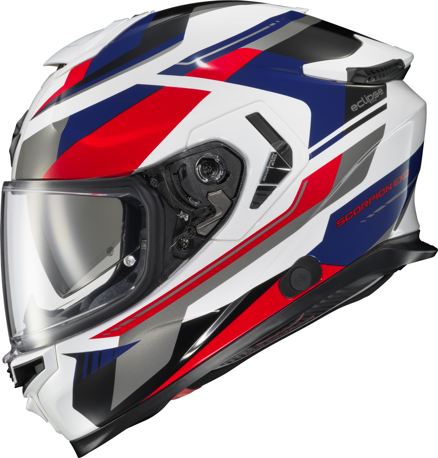 Exo-eclipse Full Face Helmet Lunar Red/white/black Xl