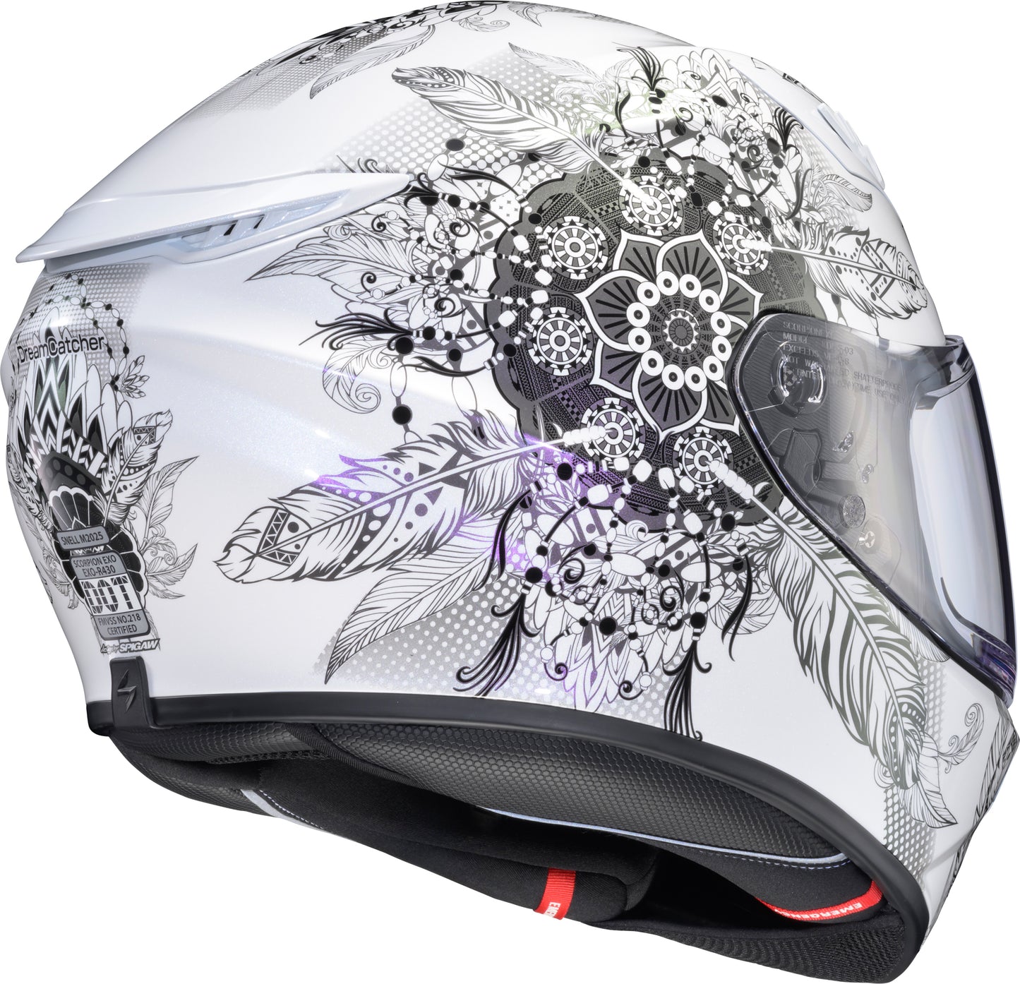 Exo-r430 Full Face Helmet Lone Star 2 Black/gold Xl