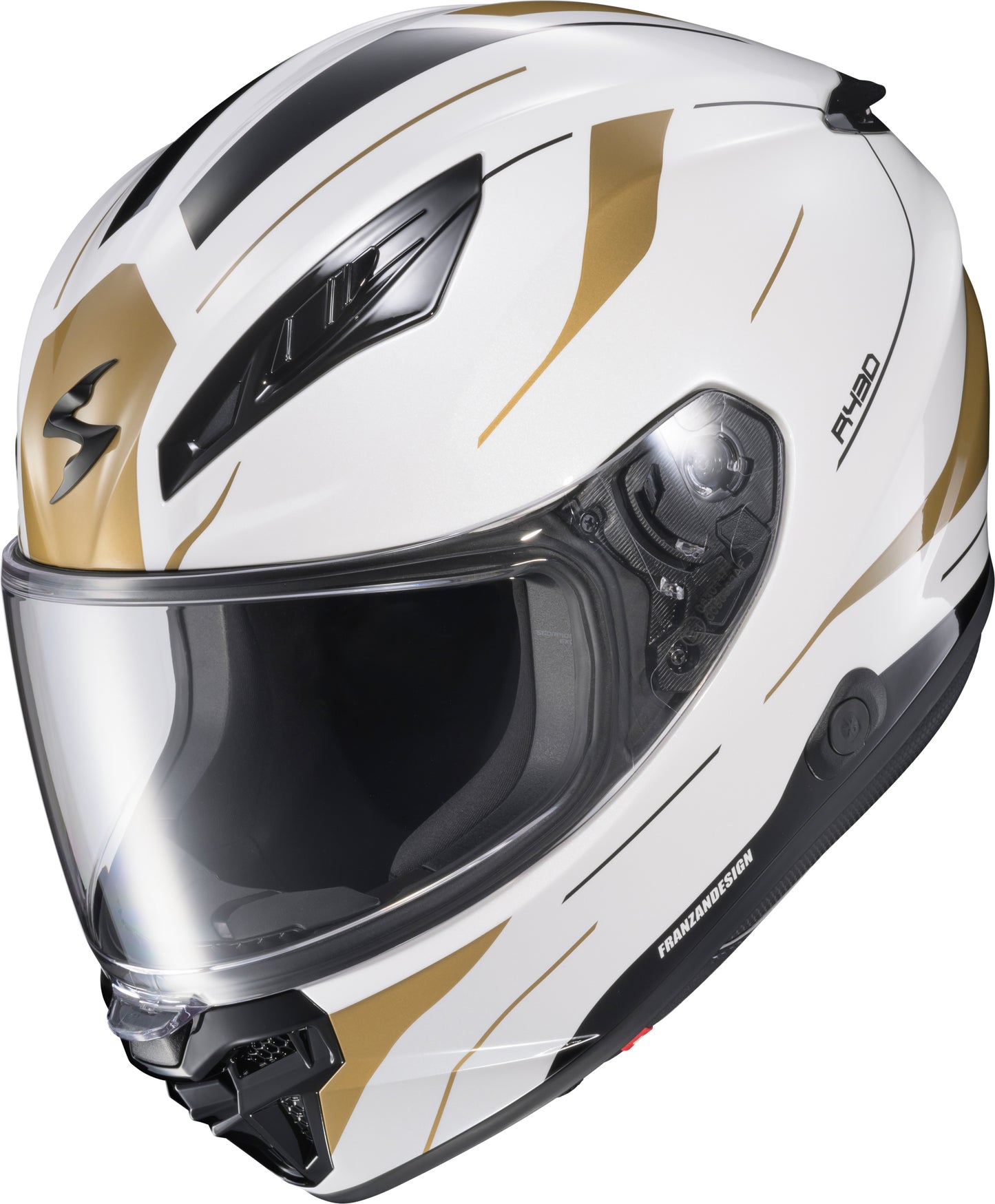 Exo-r430 Full Face Helmet Lone Star 2 Black/gold Xl
