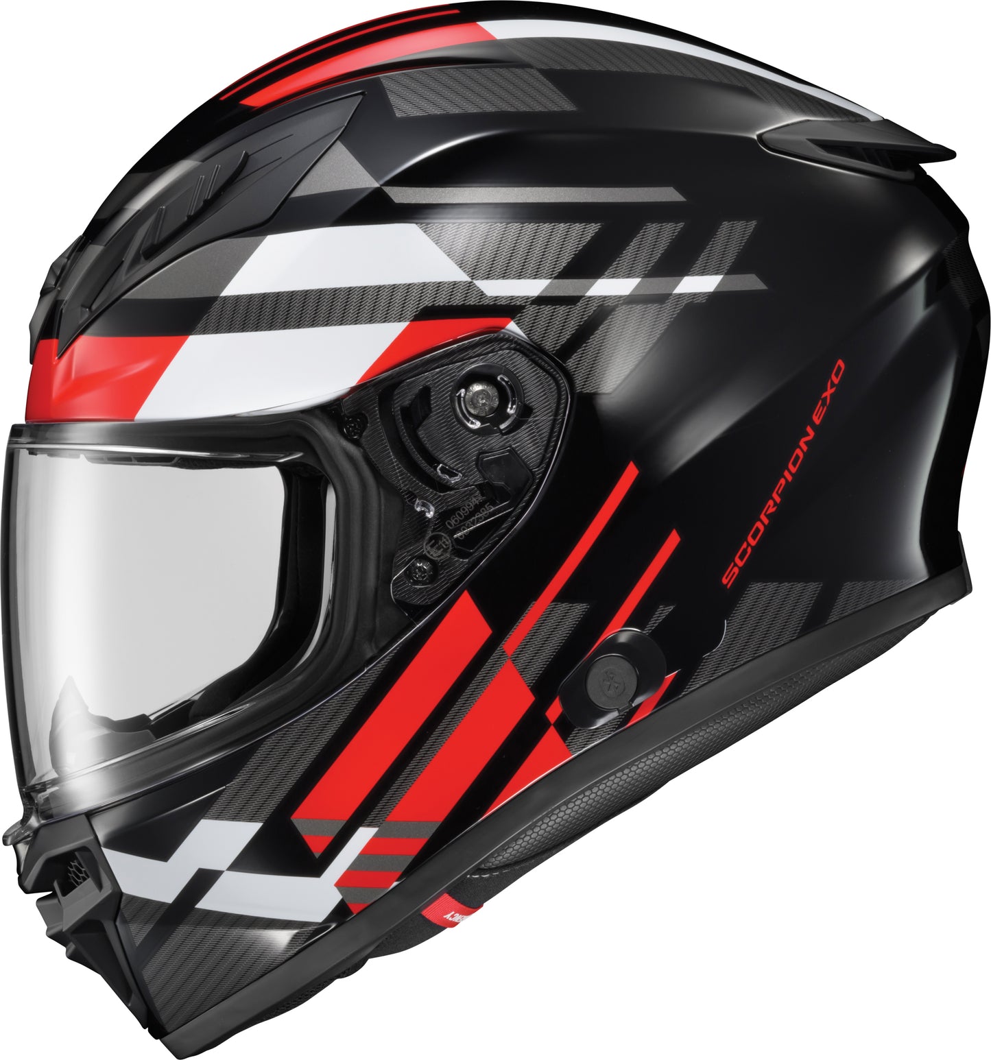 Exo-r430 Full Face Helmet Wyvern Blk/red Xl