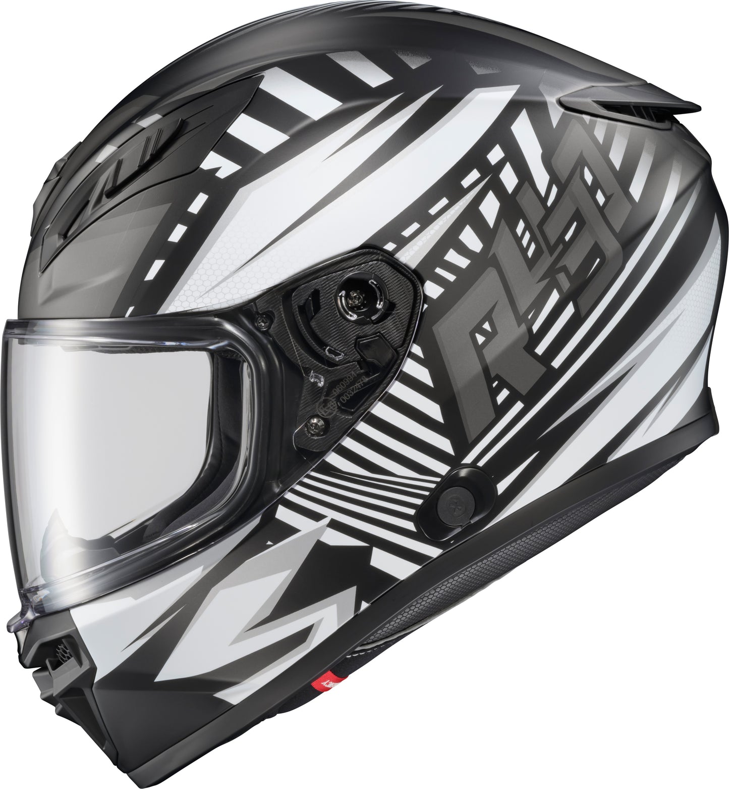 Exo-r430 Full Face Helmet Wyvern Blk/red Xl