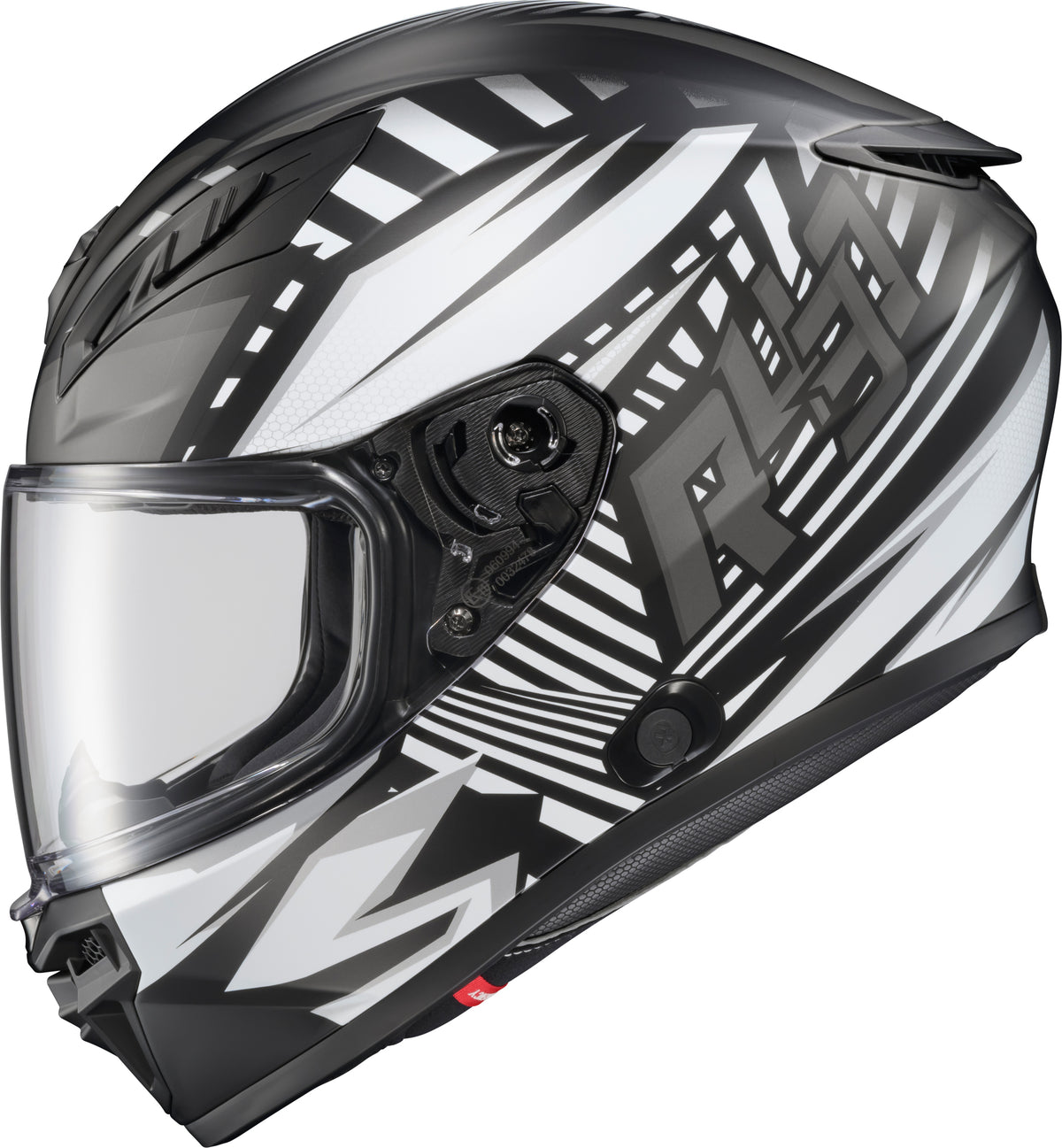 Exo-r430 Full Face Helmet Wyvern Blk/red Xl