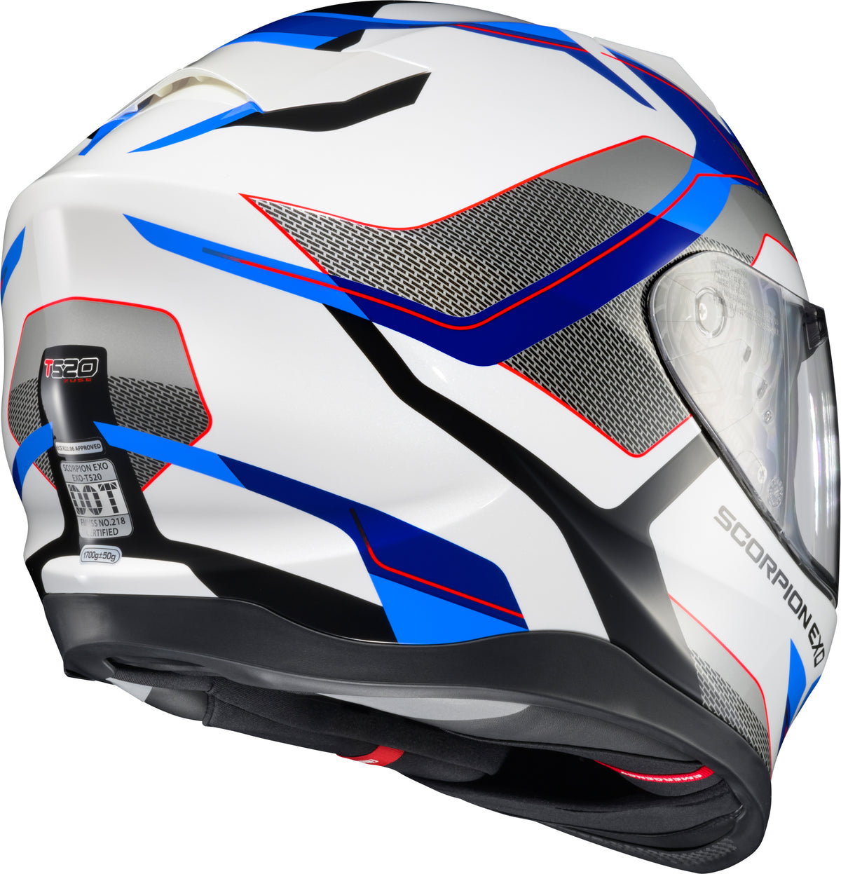 Exo-t520 Full Face Helmet Zuse Orange Xl