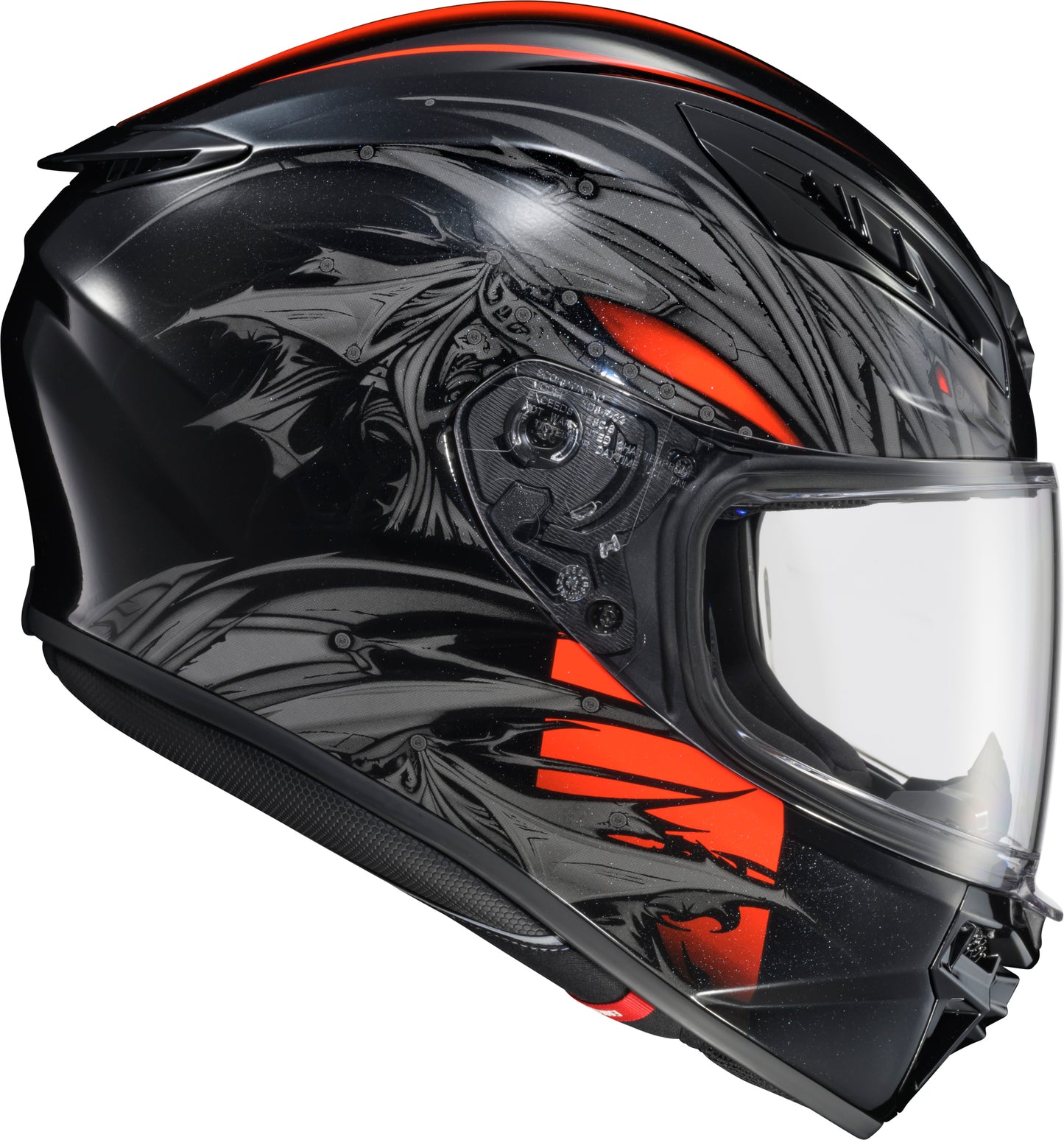 Exo-r430 Full Face Helmet Wyvern Blk/red Xl
