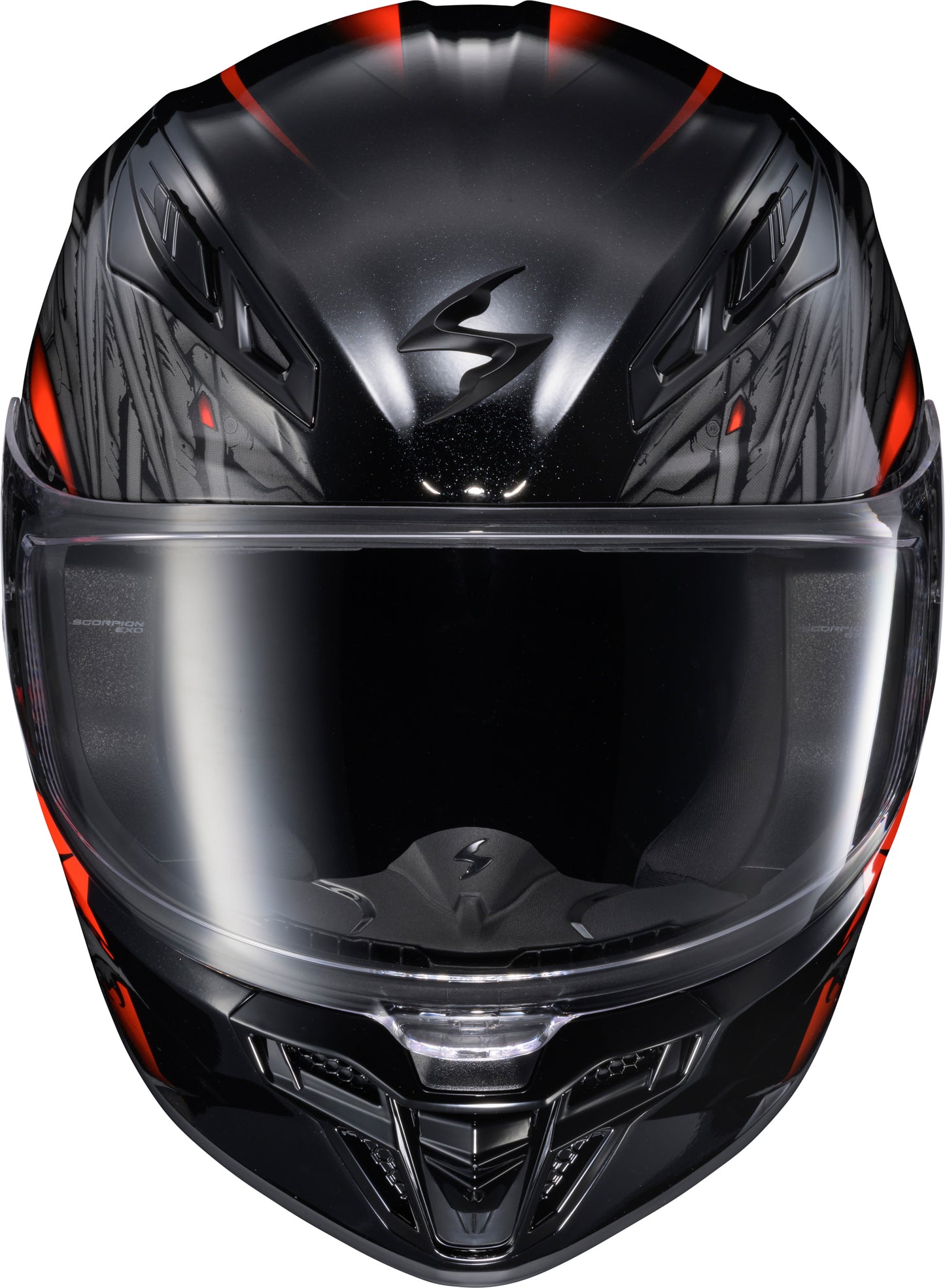 Exo-r430 Full Face Helmet Wyvern Blk/red Xl