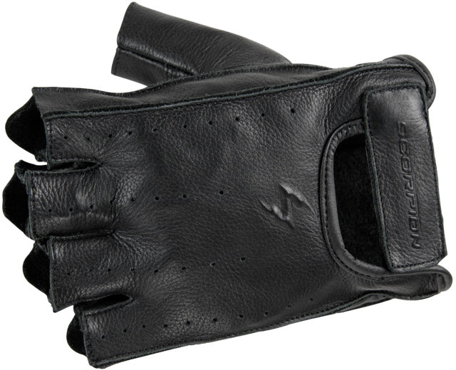 Scorpion Half-cut Gloves Black