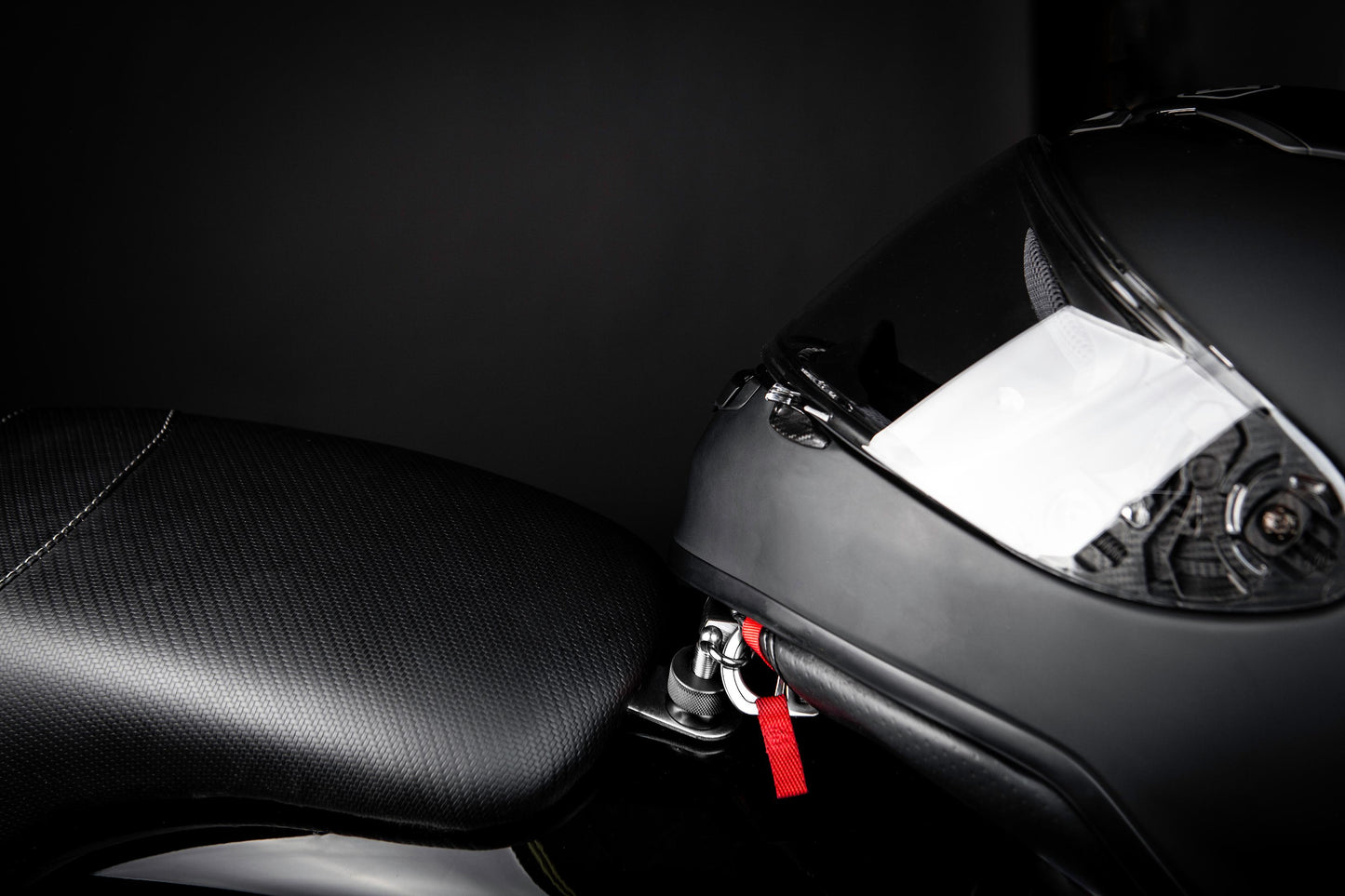 Seat Helmet Lock Black