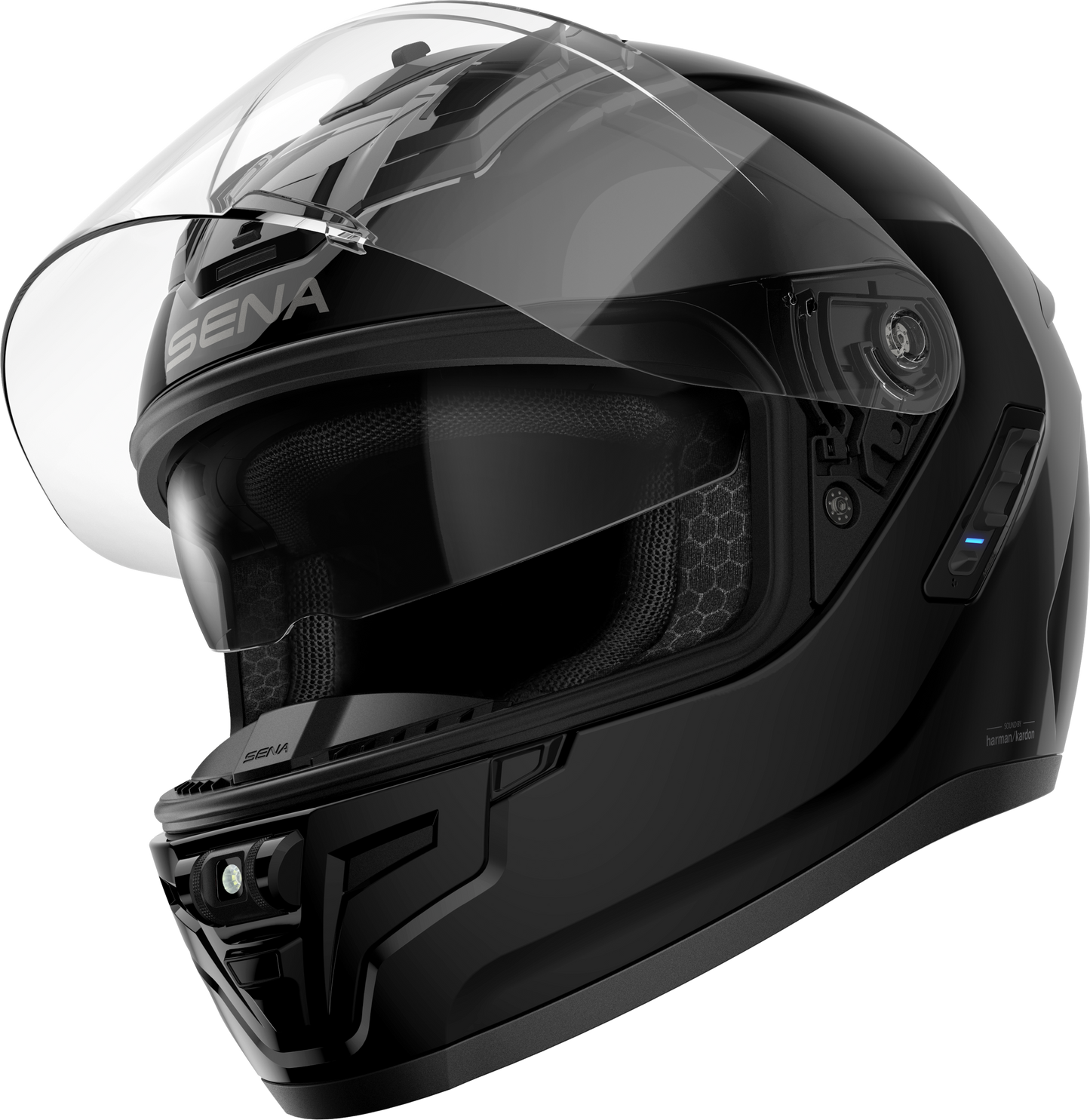Phantom Ff Mesh Com Helmet Matte Black Xl
