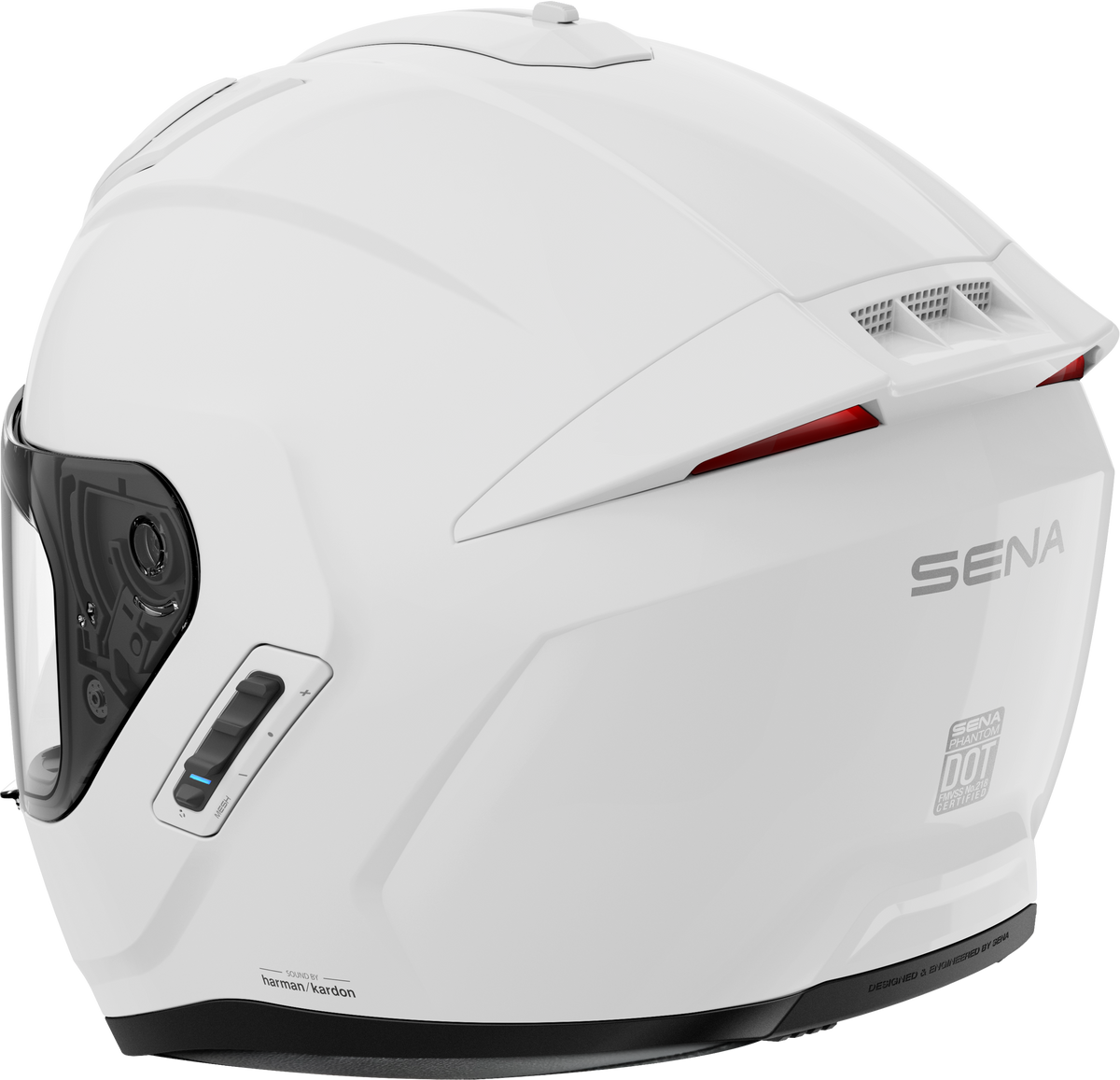 Phantom Ff Mesh Com Helmet Matte Black Xl