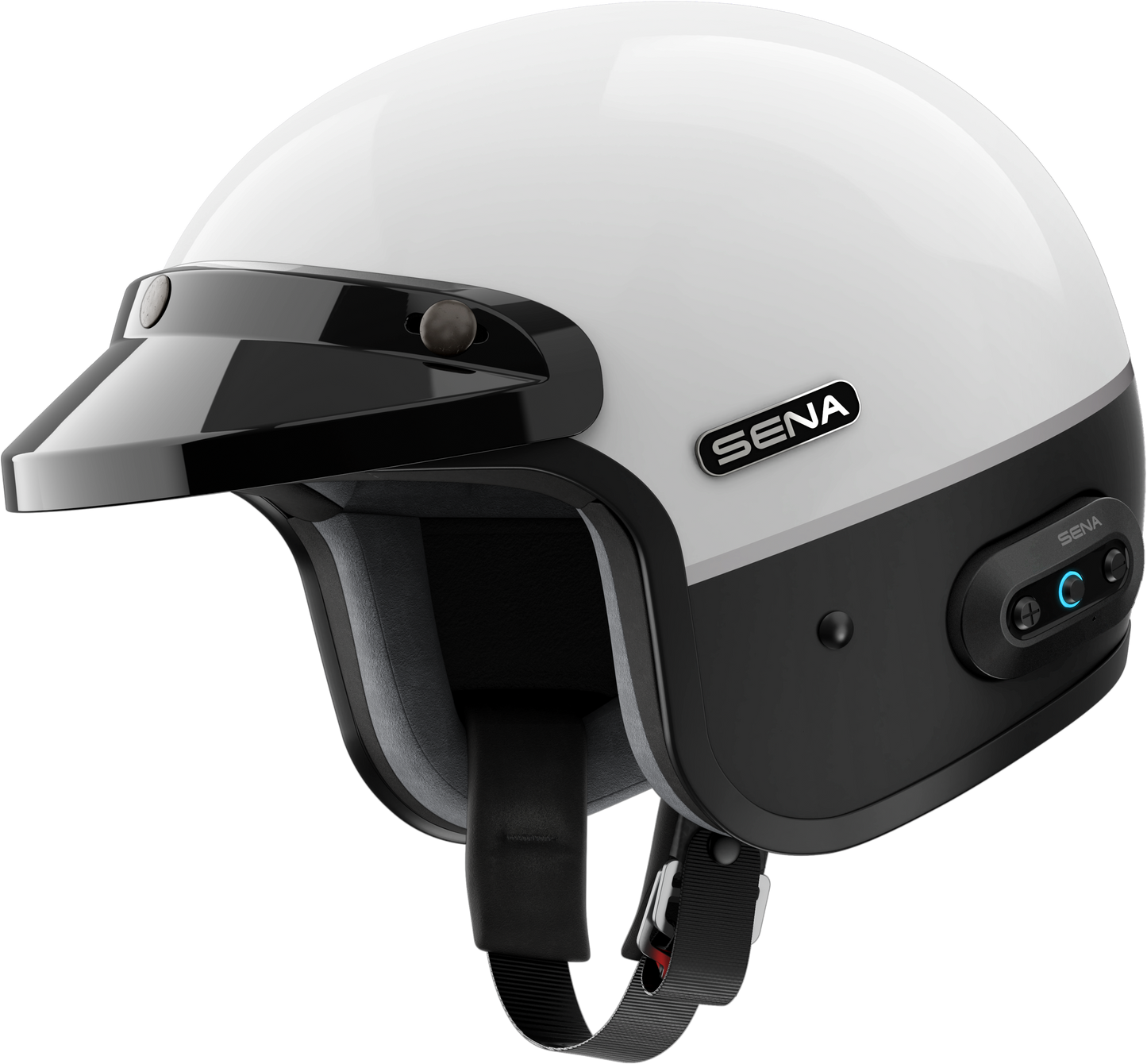 Surge Open Face Helmet W/mesh Matte Black/glossy Black Xl