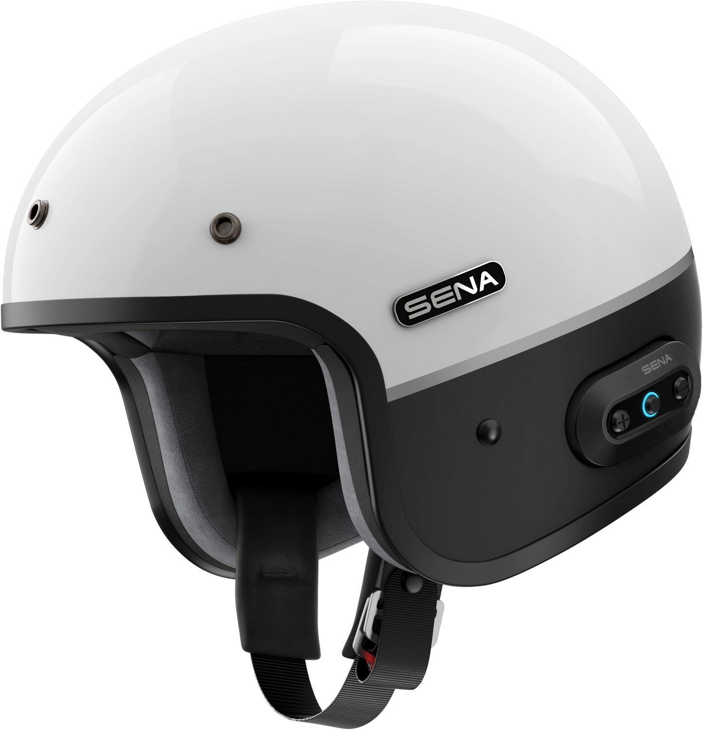 Surge Open Face Helmet W/mesh Matte Black/glossy Black Xl