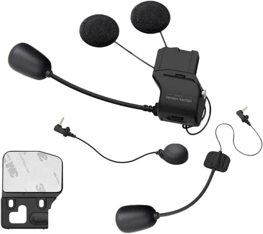 Universal Helmet Clamp Kit Hd Speakers 20s Evo/30k/50s
