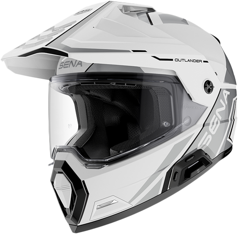 Outlander  Smart Ds Helmet Matte Black Xl