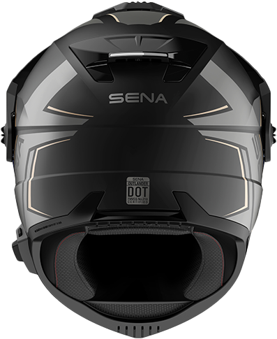 Outlander  Smart Ds Helmet Matte Black Xl