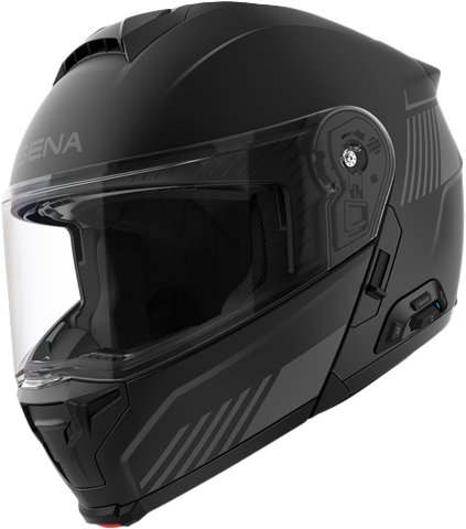 Specter Smart Flip Up Helmet Matte Black Xl