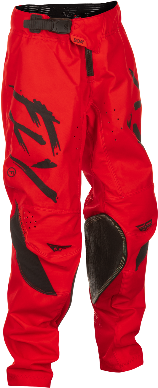 Kinetic Stoke Pant Ca/ny Red/black Sz 26