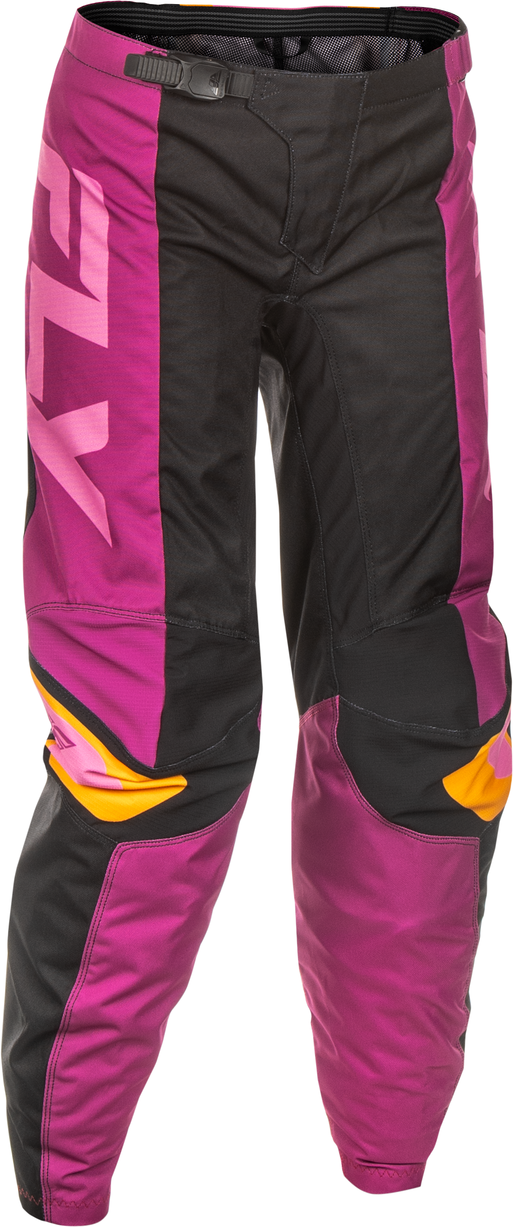 Women's F-16 Pants Ca/ny Black/mauve/yellow Sz 15/16