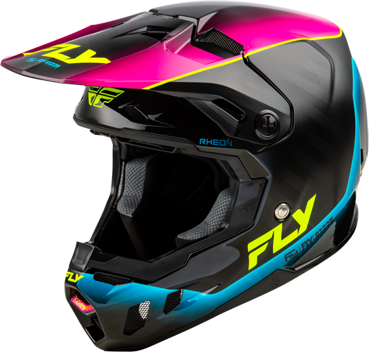 Formula Cc Underglow Helmet Black/pink/blue Md