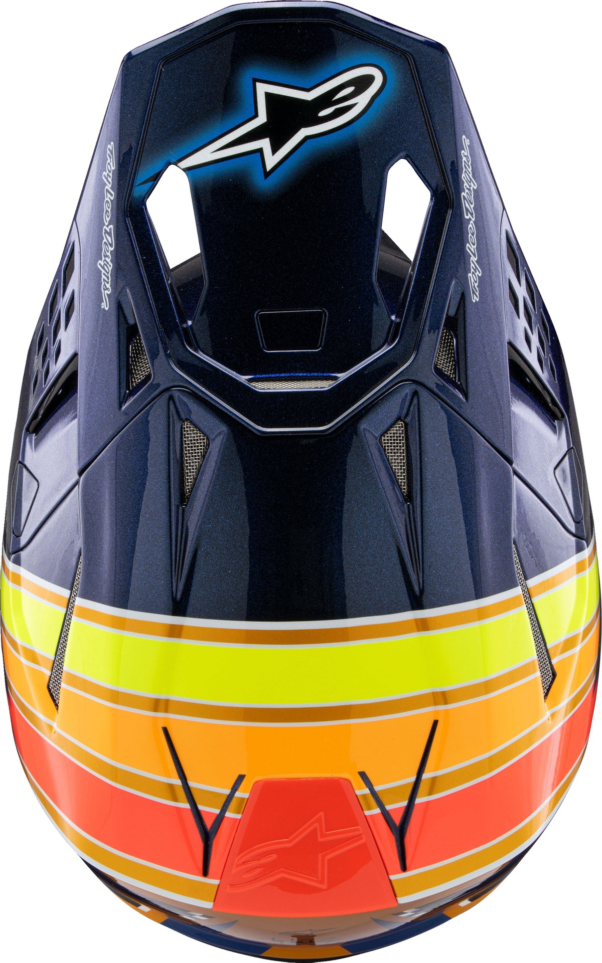 S M10 Tld Edition 25 Helmet Drk Blu/Org/Ylw Fluo/Red Xs